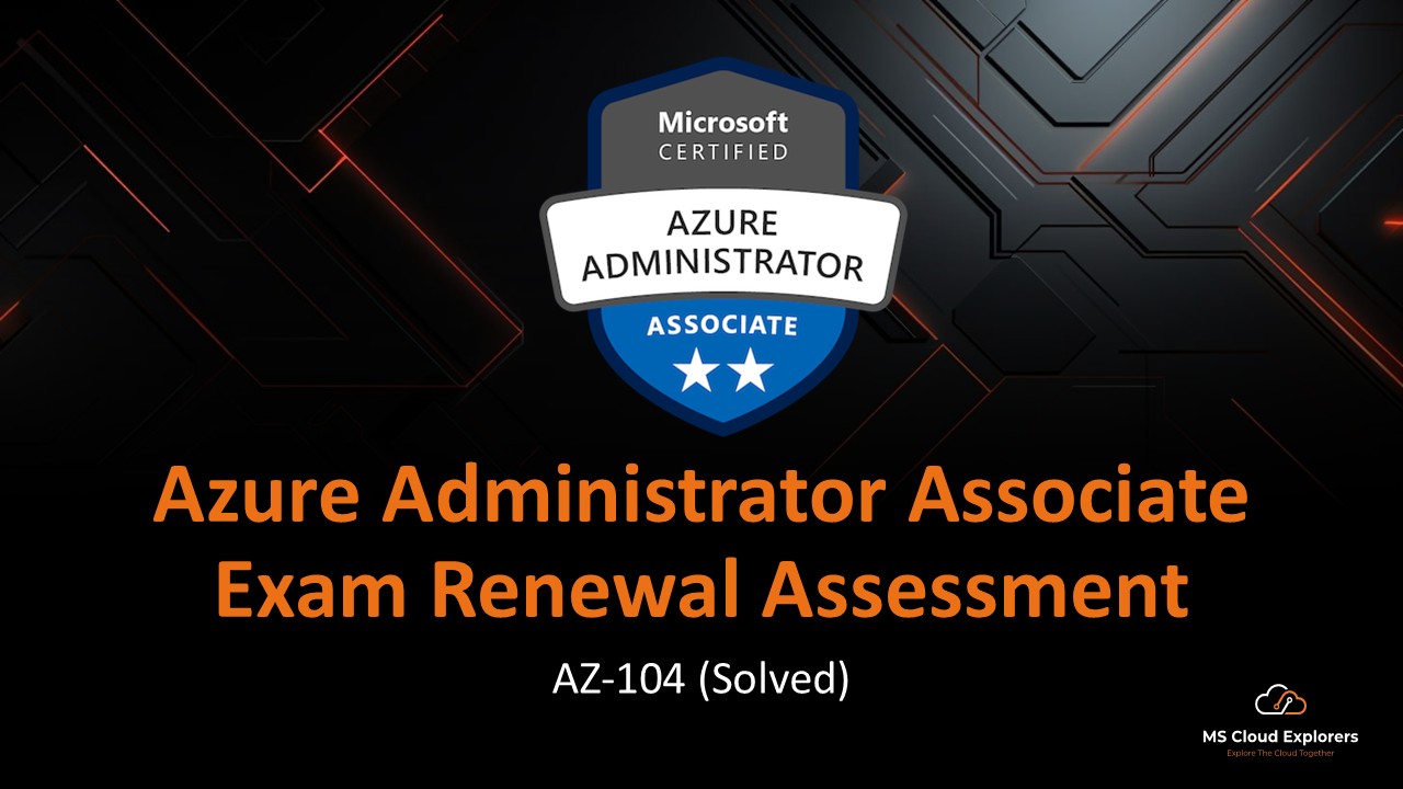 Azure Administrator AZ-104