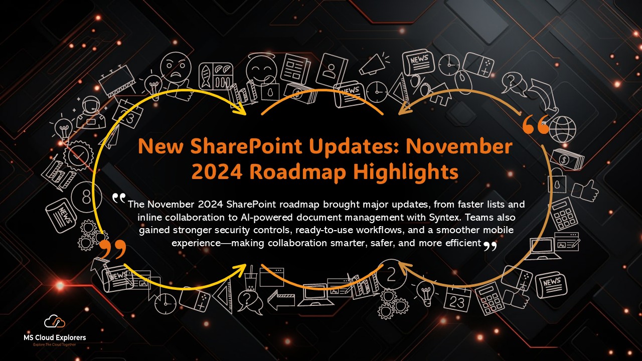 SharePoint Online new feature Updates