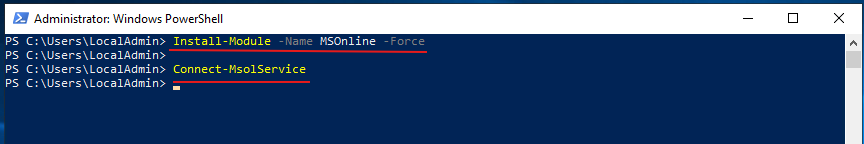 Microsoft 365 PowerShell Modules