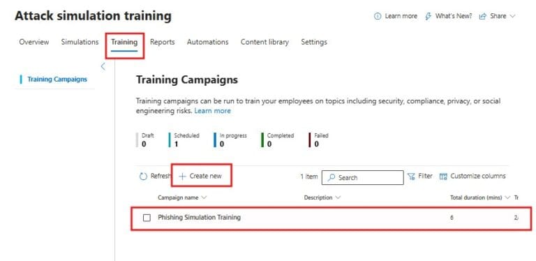 How To Create And Manage Microsoft Attack Simulation Training In ...