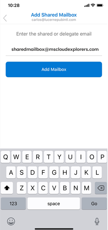 How to Access a shared mailbox in Outlook iOS and Android