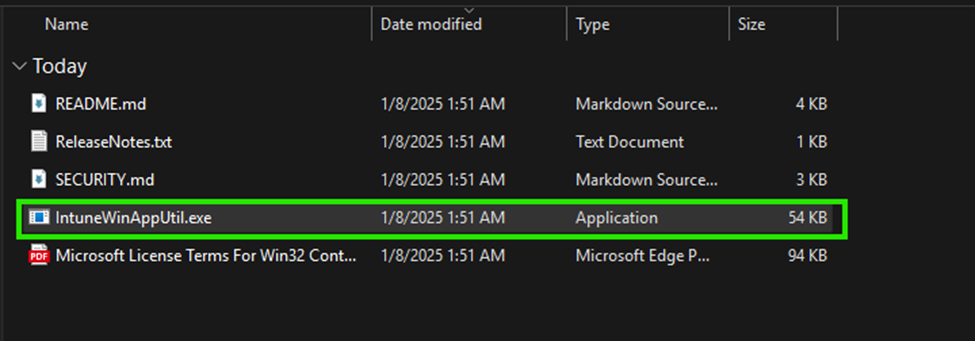 Intune app package tool