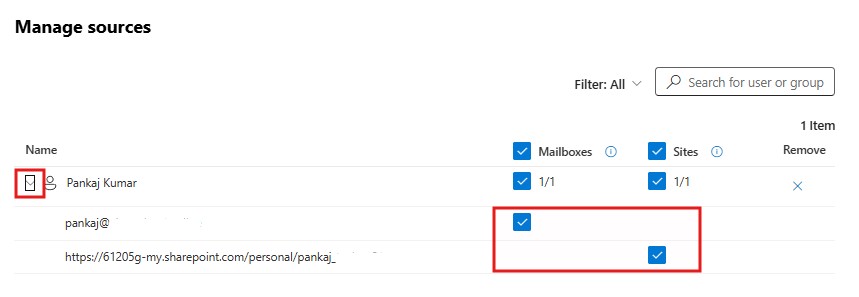 eDiscovery Search on Mailbox or OneDrive 1