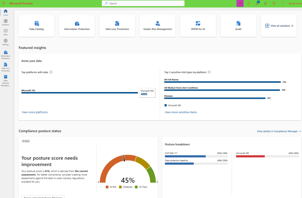General Data Protection in Microsoft 365