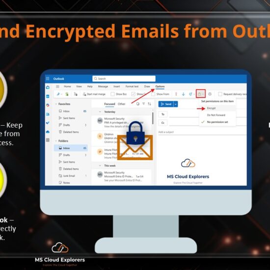How to Send Encrypted email in Outlook