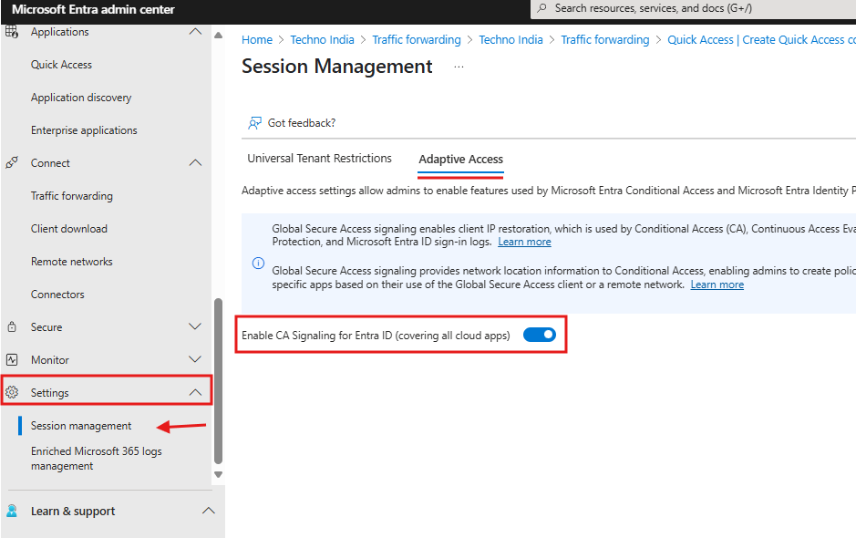 Microsoft Global Secure Access
