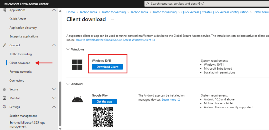 Microsoft Global Secure Access