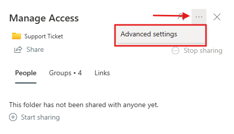 Manage Unique Access in SharePoint