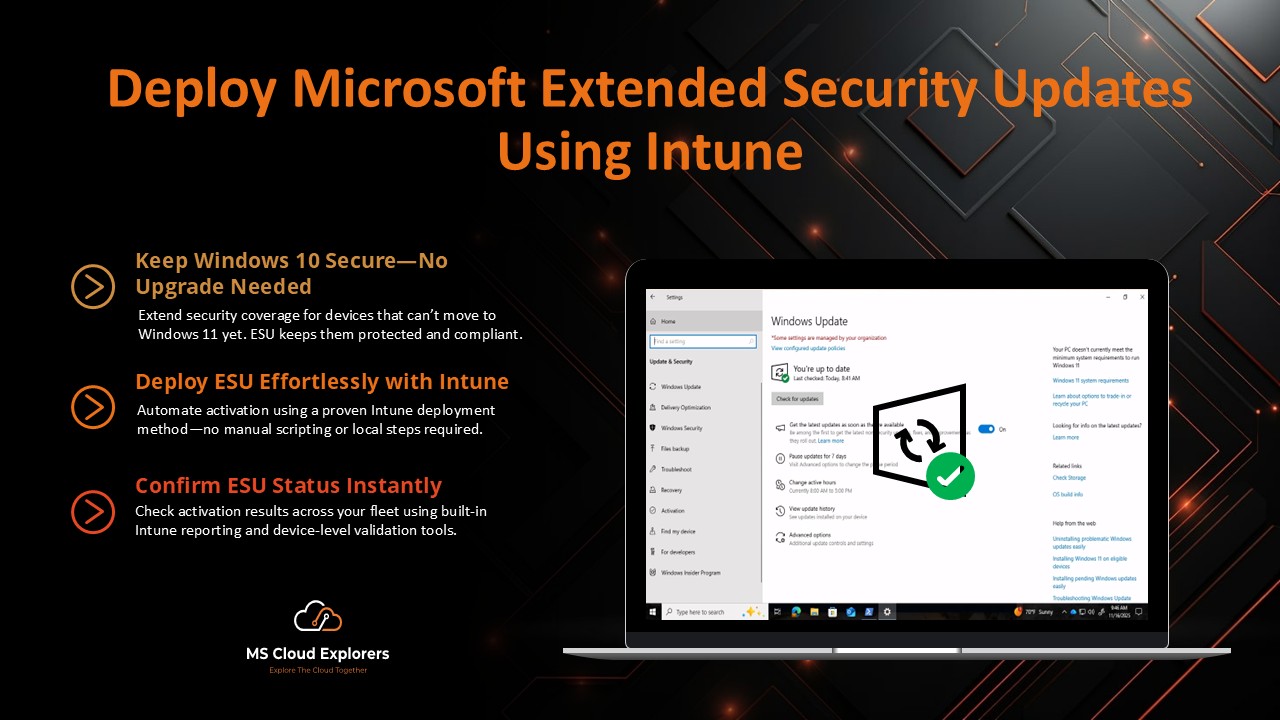 Microsoft Extended Security Updates (ESU) Using Intune