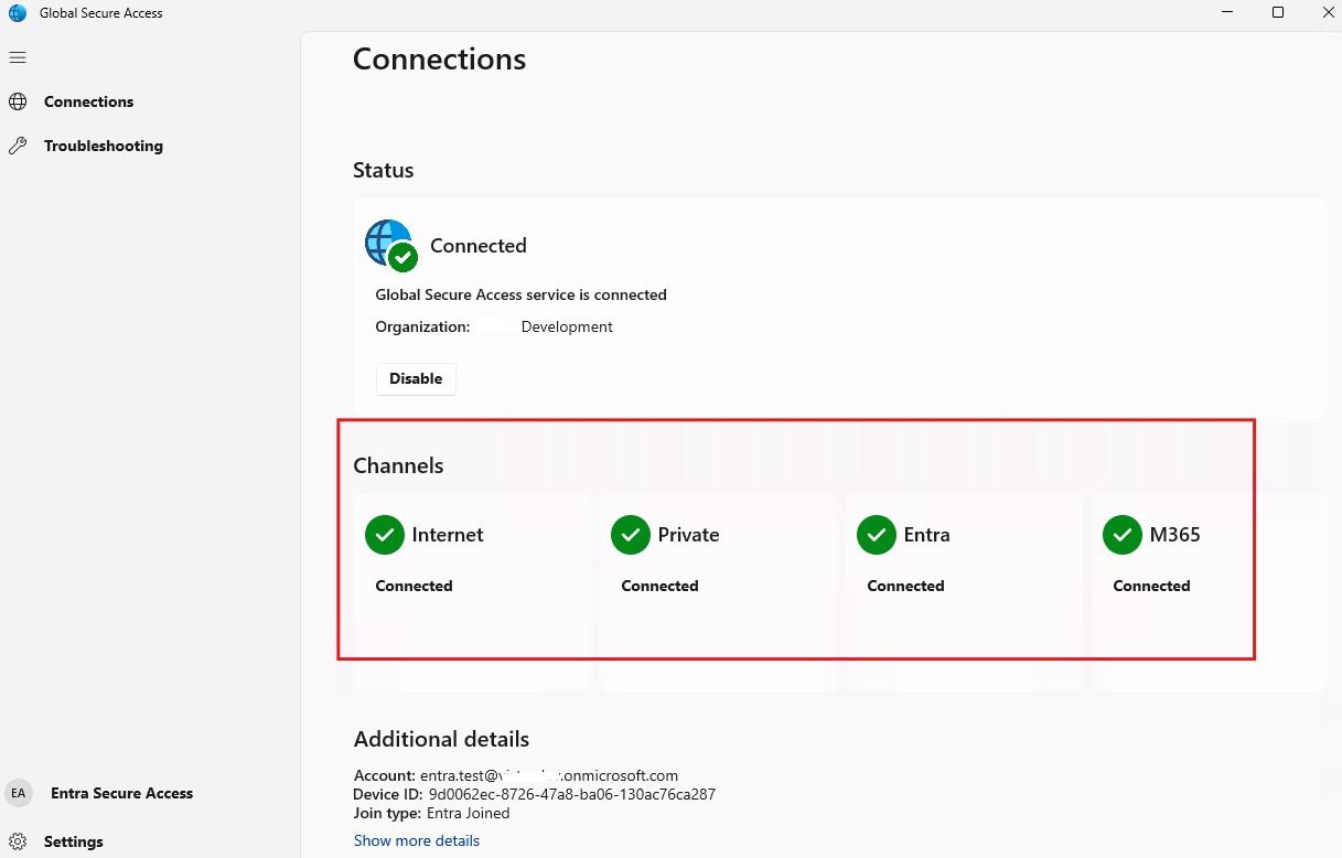 Global Secure Access Client