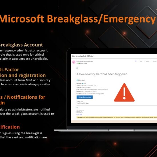 Microsoft Breakglass account with Alert on login