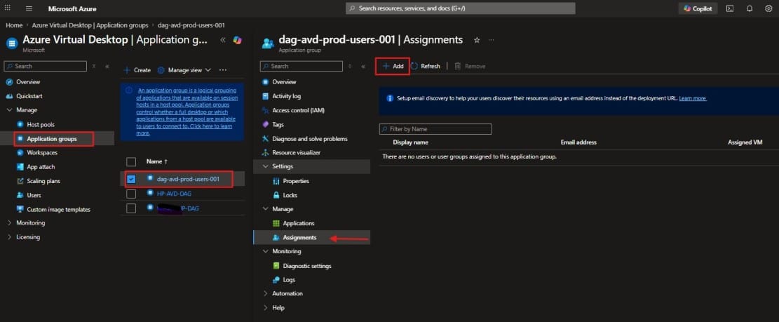 Azure Virtual Desktop Assignment